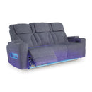 Diamond Modern Furniture Exclusive Design Studio Cave Power Reclining Fabric Sofa PC4980215 IMAGE 2