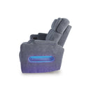 Diamond Modern Furniture Exclusive Design Studio Cave Power Reclining Fabric Sofa PC4980215 IMAGE 4