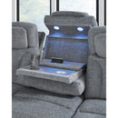 Diamond Modern Furniture Exclusive Design Studio Cave Power Reclining Fabric Sofa PC4980215 IMAGE 8