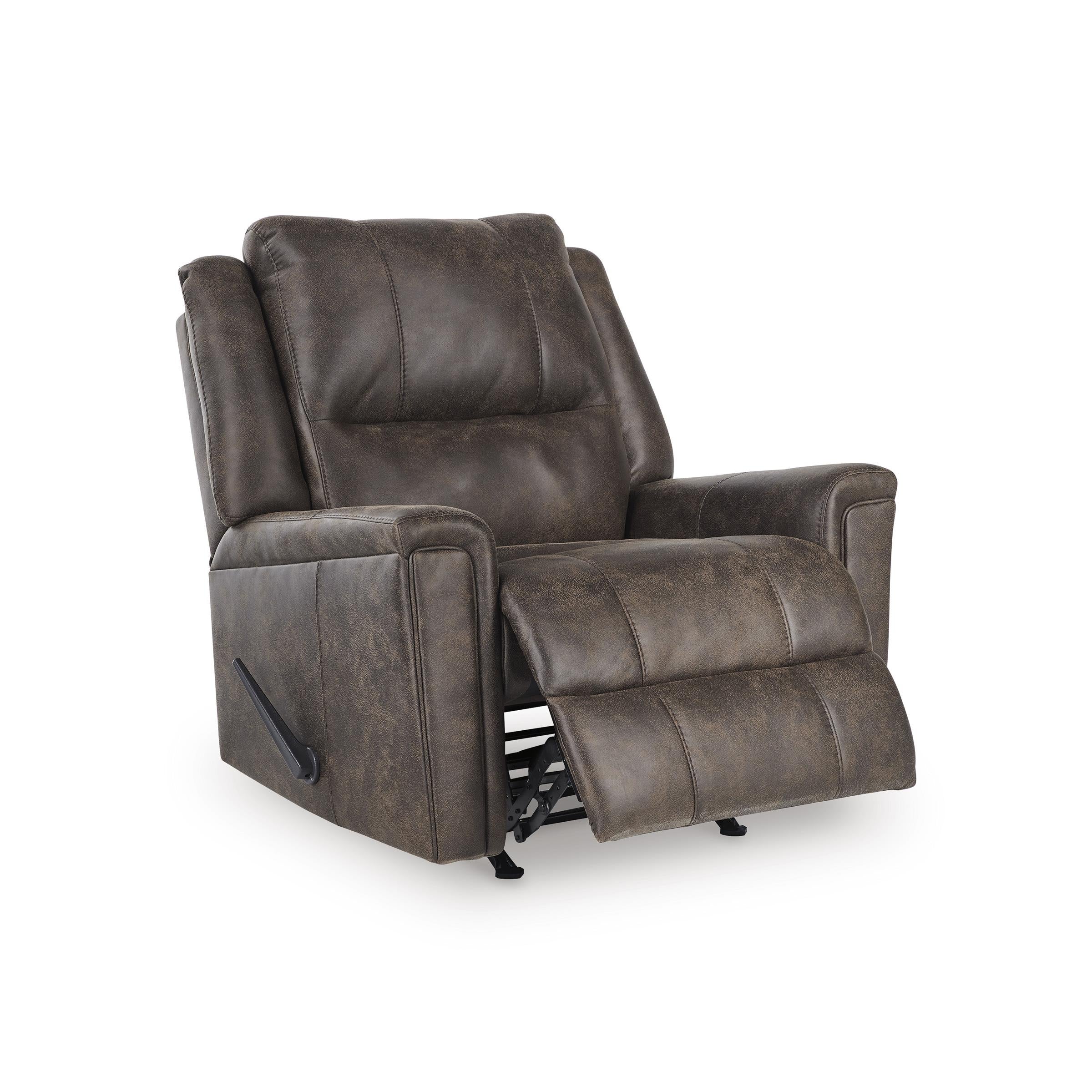 Diamond Modern Furniture Exclusive Design Lixtowel Rocker Leather Look Recliner PC5300425 IMAGE 2