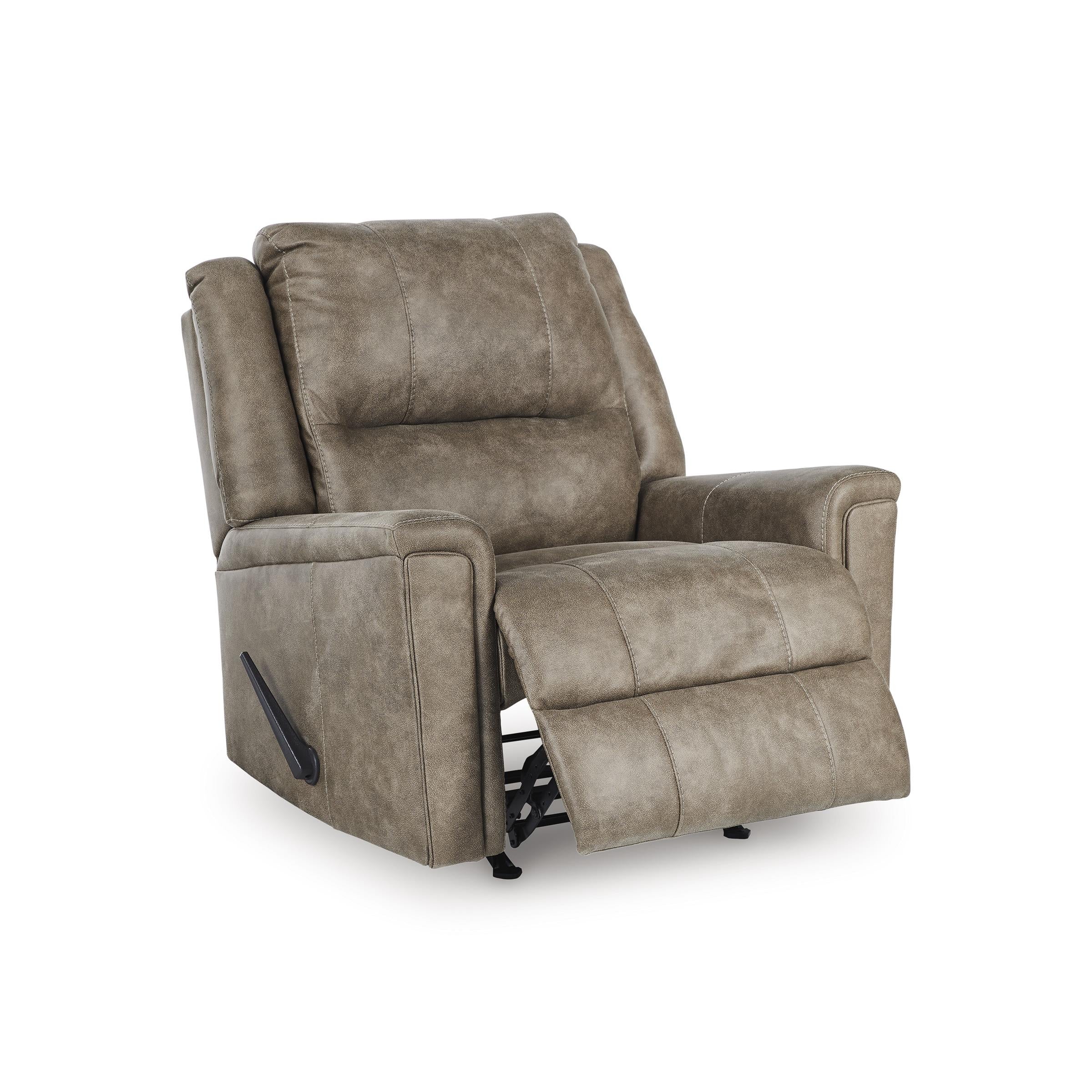 Diamond Modern Furniture Exclusive Design Lixtowel Rocker Leather Look Recliner PC5300525 IMAGE 2