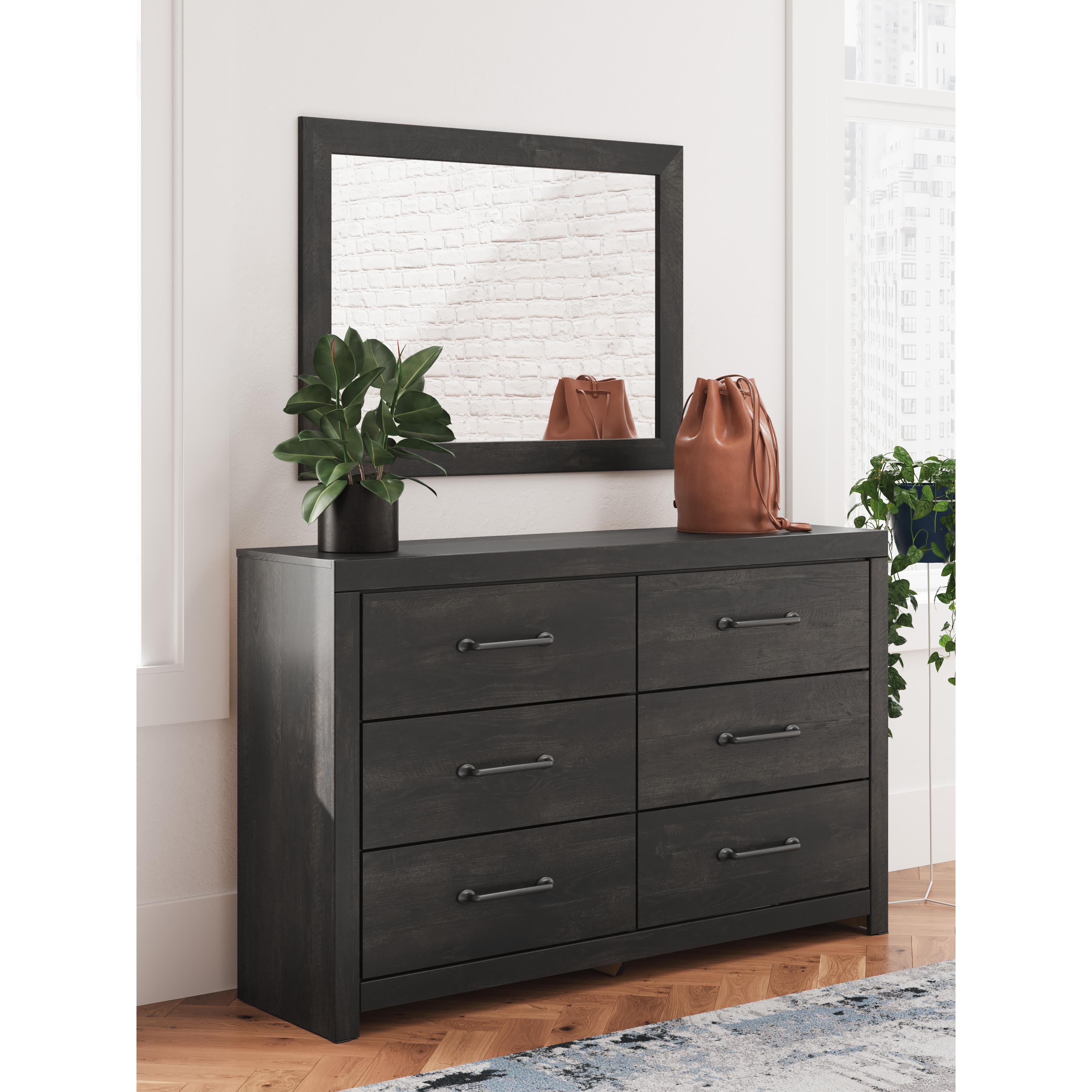 Diamond Modern Furniture Exclusive Design Hollivern 6-Drawer Dresser PCB2108-31 IMAGE 8