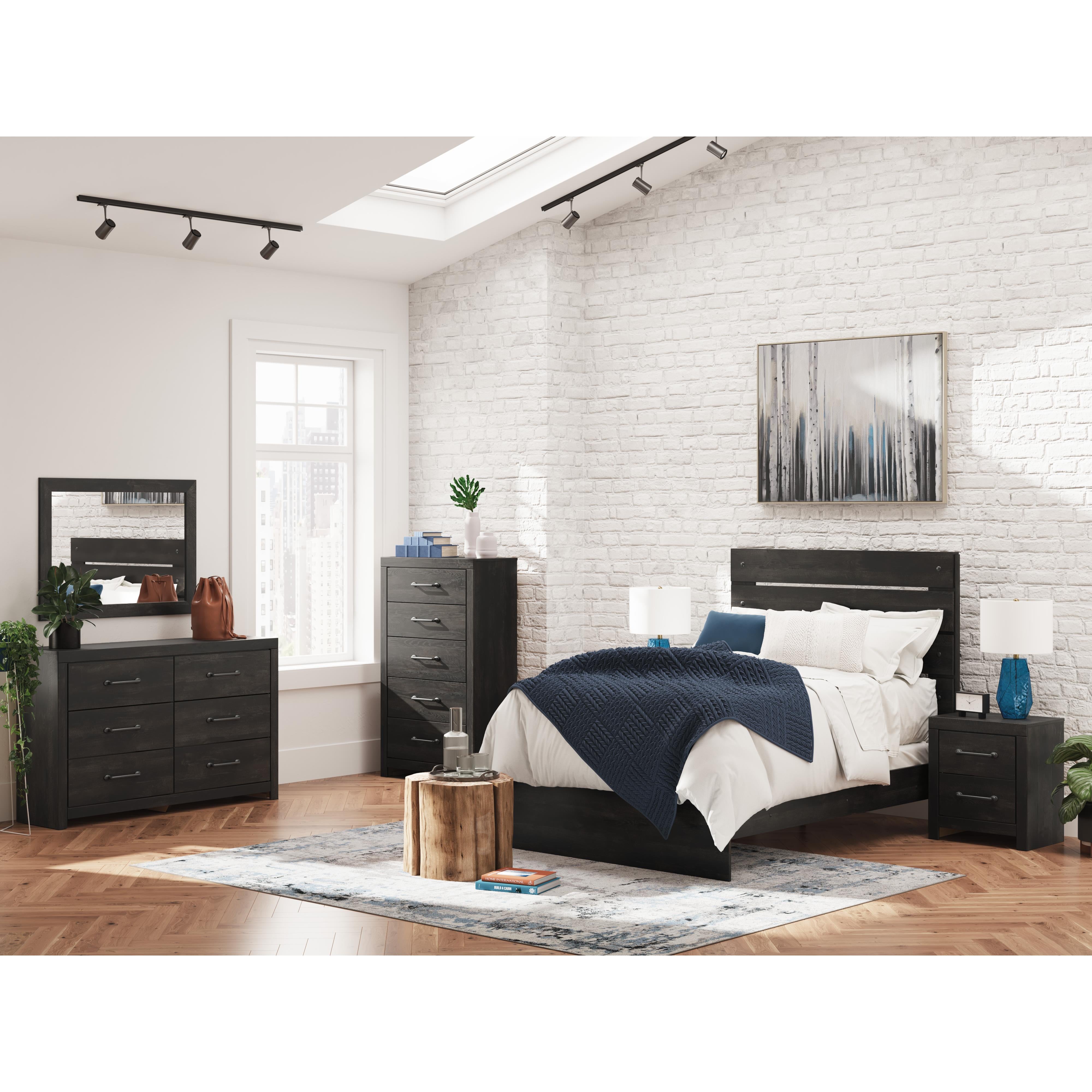 Diamond Modern Furniture Exclusive Design Hollivern 2-Drawer Nightstand PCB2108-92 IMAGE 12