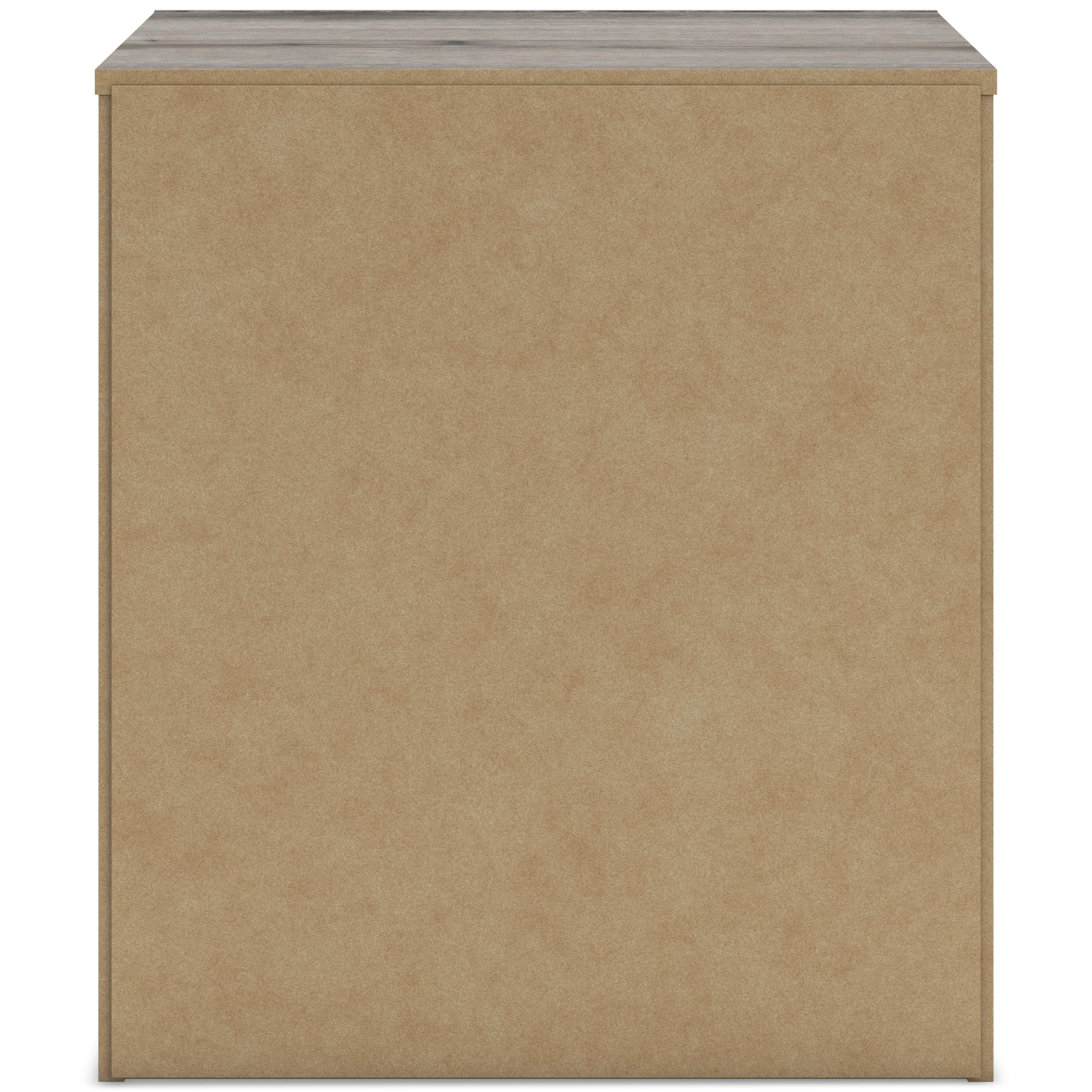 Diamond Modern Furniture Exclusive Design Graystorm 2-Drawer Nightstand PCB2405-92 IMAGE 5