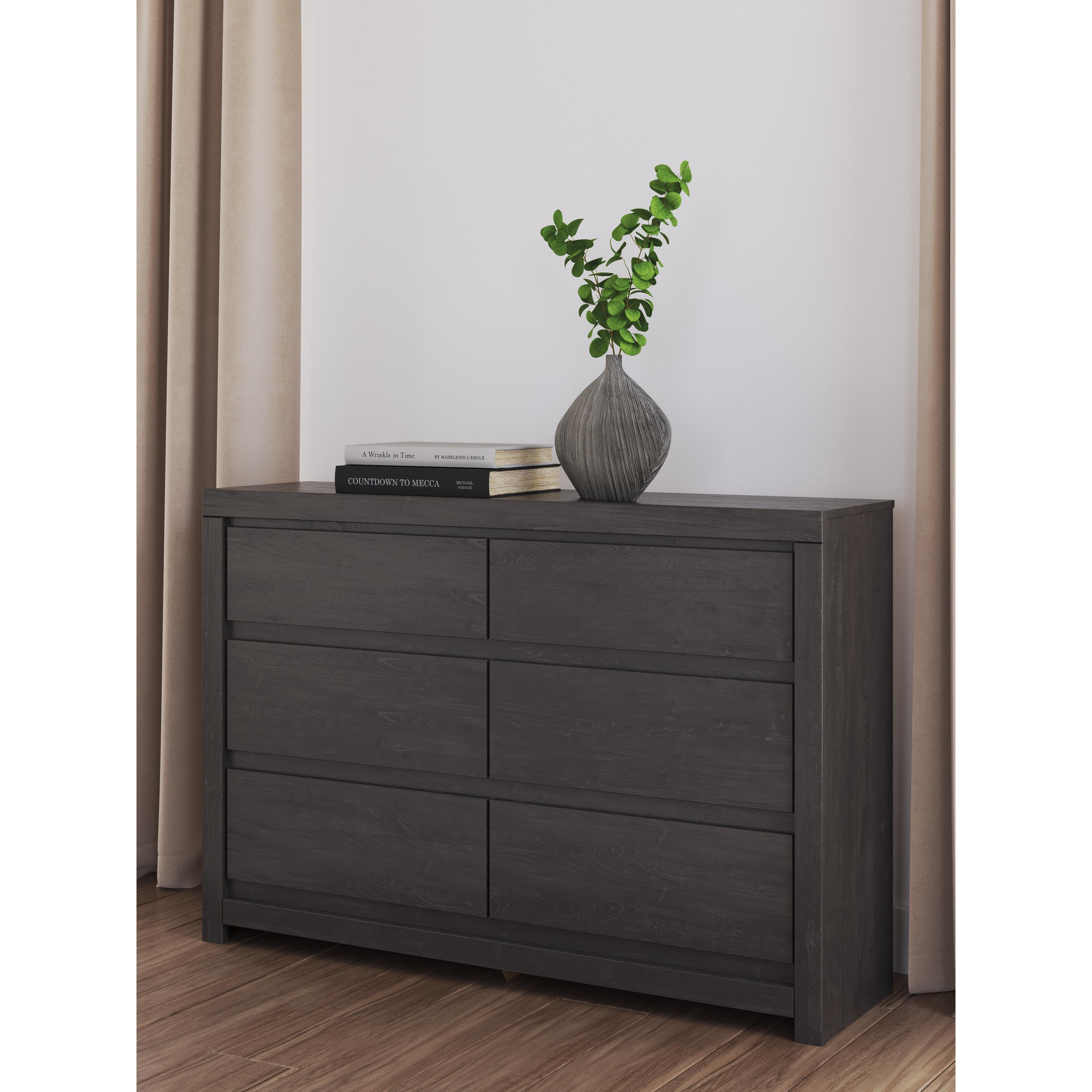 Diamond Modern Furniture Exclusive Design Fraluna 6-Drawer Dresser PCB3370-31 IMAGE 7