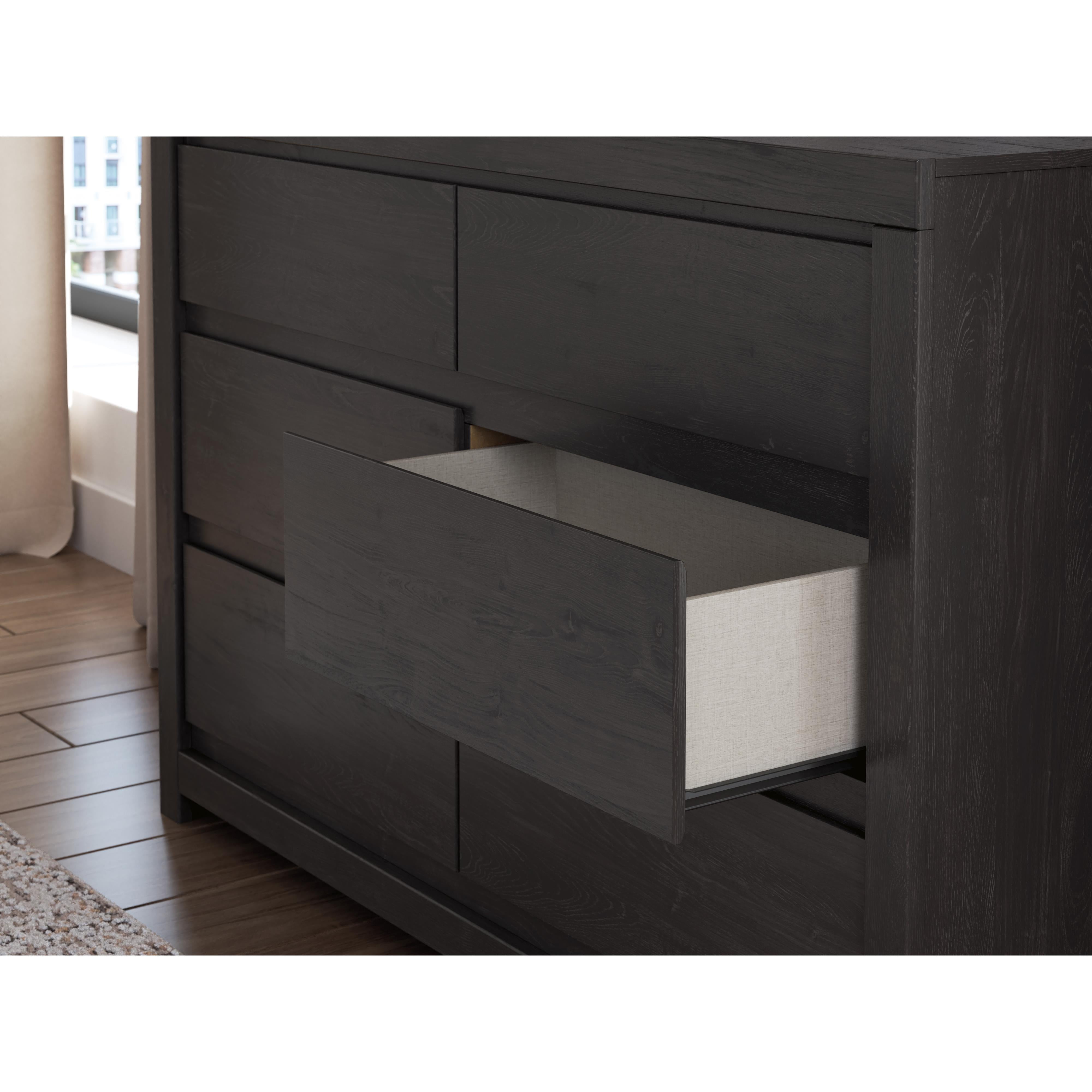 Diamond Modern Furniture Exclusive Design Fraluna 6-Drawer Dresser PCB3370-31 IMAGE 9