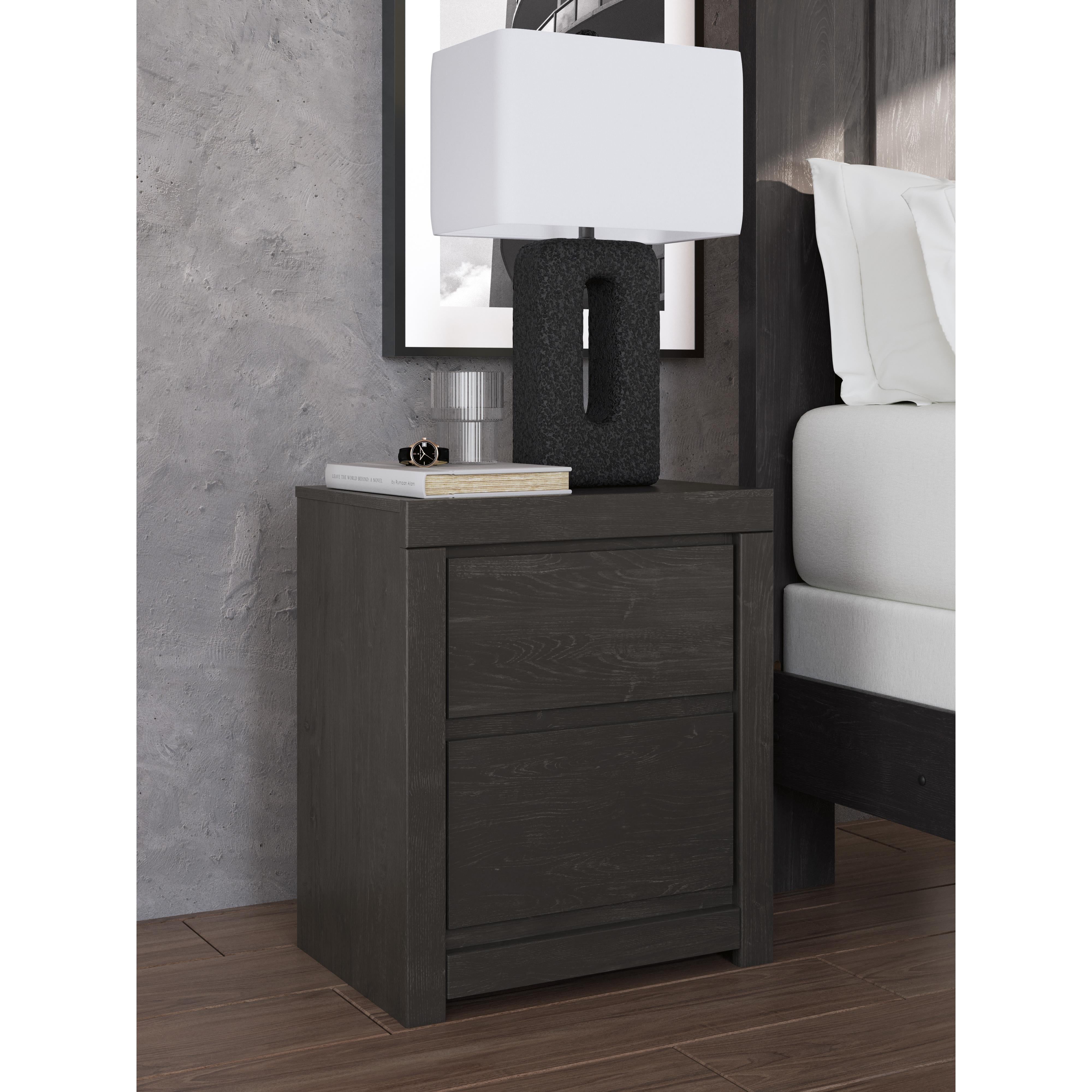 Diamond Modern Furniture Exclusive Design Fraluna 2-Drawer Nightstand PCB3370-92 IMAGE 7