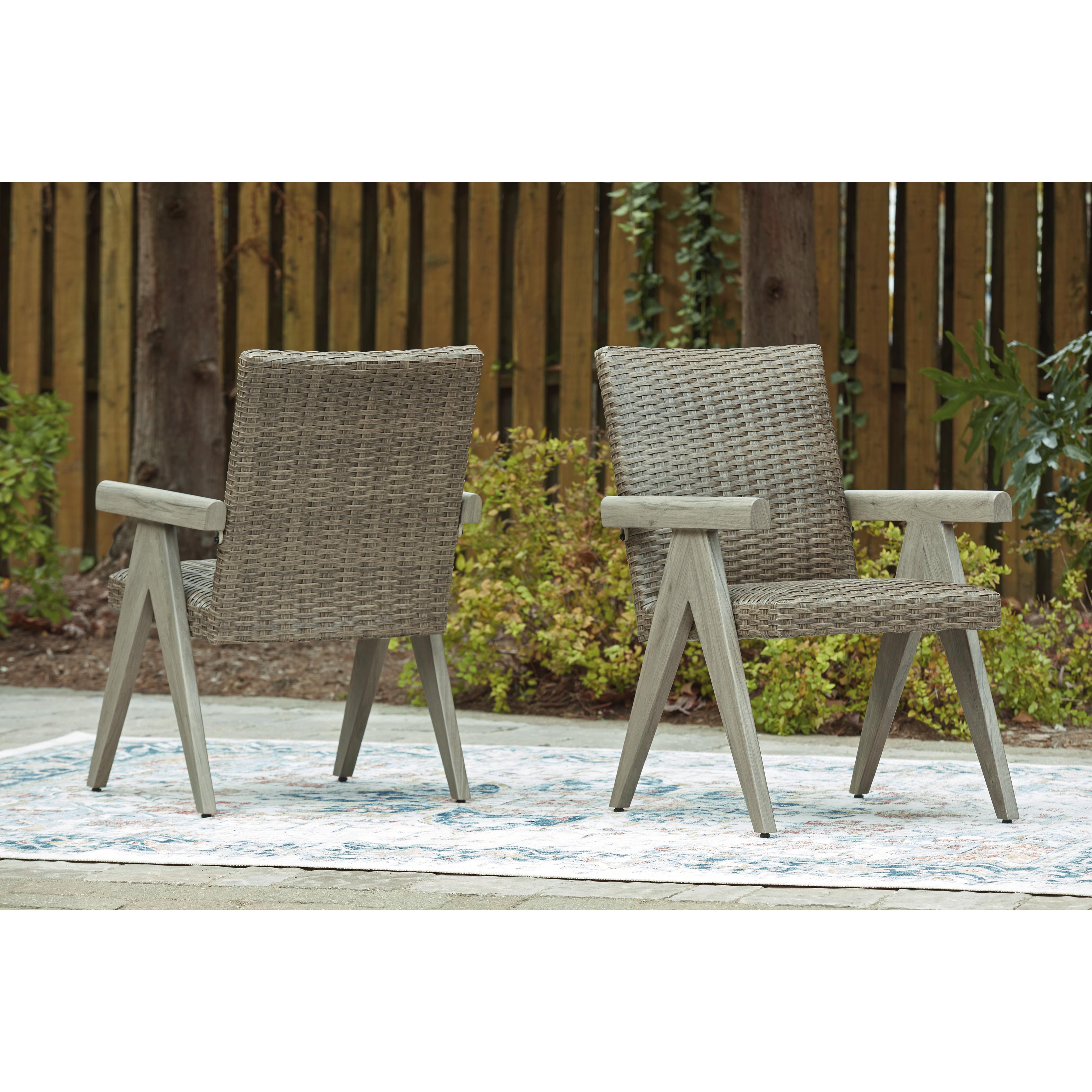 Diamond Modern Furniture Exclusive Design Outdoor Seating Dining Chairs PCP690-601A IMAGE 5