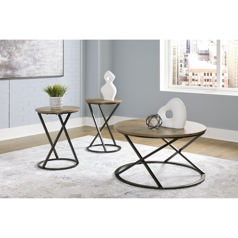 Diamond Modern Furniture Exclusive Design Cassbryn Occasional Table Set T152-13 IMAGE 3