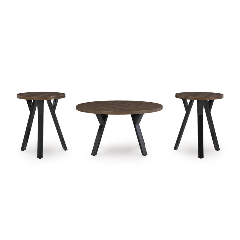 Diamond Modern Furniture Exclusive Design Elbrynn Occasional Table Set T153-13 IMAGE 2