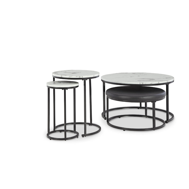 Diamond Modern Furniture Exclusive Design Jusmour Nesting Tables T161-14 IMAGE 2