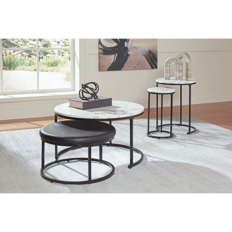 Diamond Modern Furniture Exclusive Design Jusmour Nesting Tables T161-14 IMAGE 4