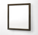 Modrest Manhattan - Contemporary Brown Oak Mirror