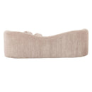 Divani Casa Calico - Contemporary Beige Fabric 3-Seat Sofa