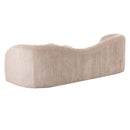 Divani Casa Calico - Contemporary Beige Fabric 3-Seat Sofa