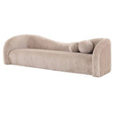 Divani Casa Calico - Contemporary Beige Fabric 4-Seat Sofa