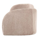 Divani Casa Calico - Contemporary Beige Fabric 4-Seat Sofa