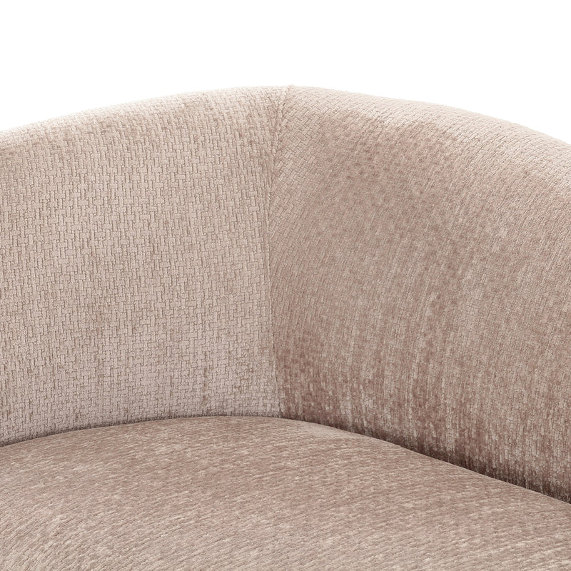 Divani Casa Calico - Contemporary Beige Fabric 4-Seat Sofa