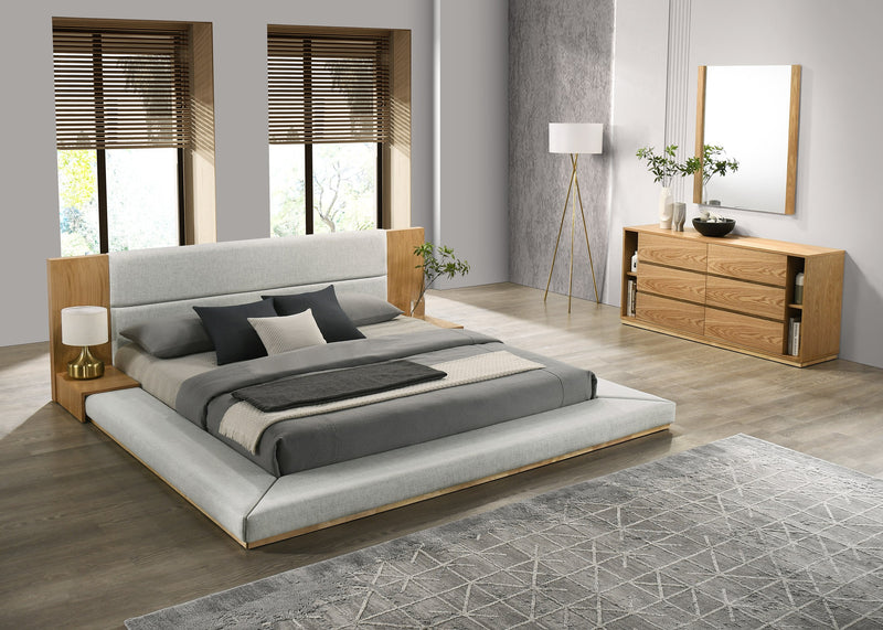 Nova Domus Jagger Modern Natural Oak Bed