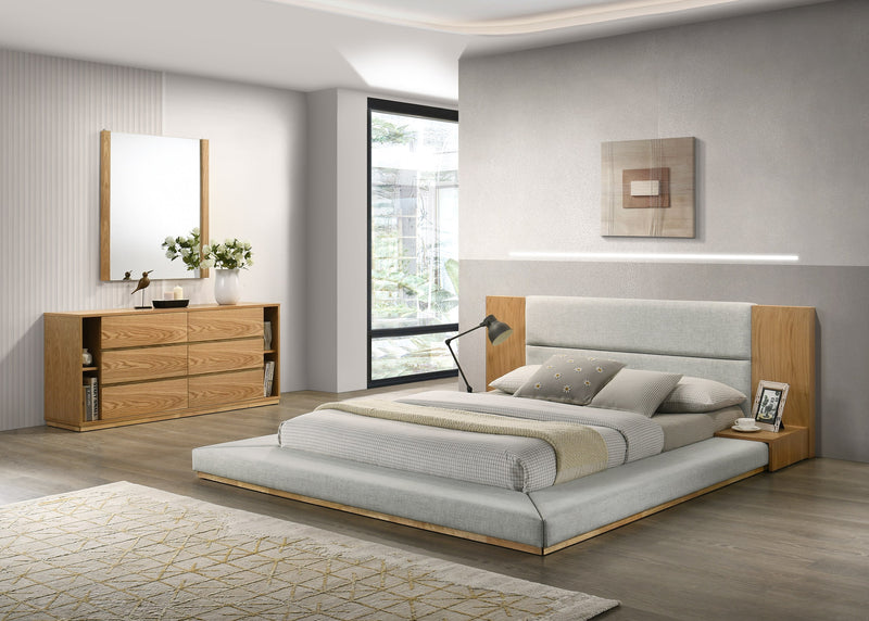 Nova Domus Jagger Modern Natural Oak Bed