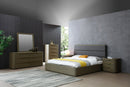 Modrest Lois - Modern Beige Shagreen + Brass Dresser