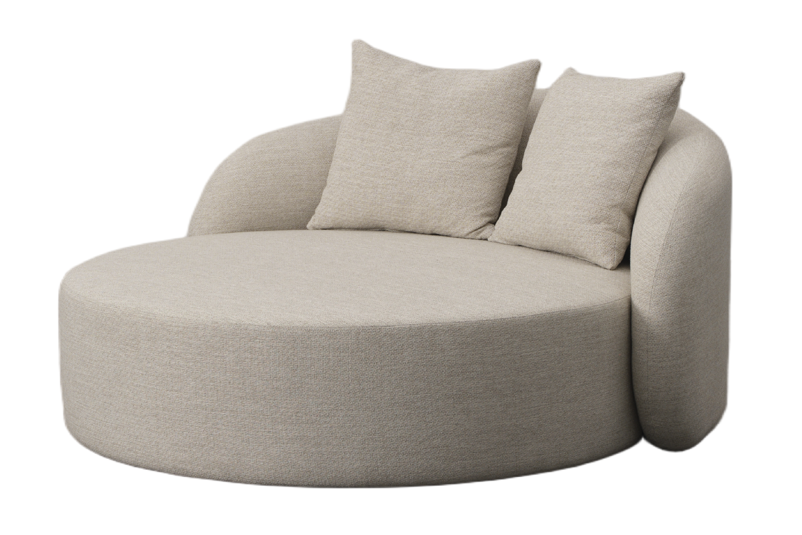 Renava Tabarca - Outdoor Beige Fabric Bed