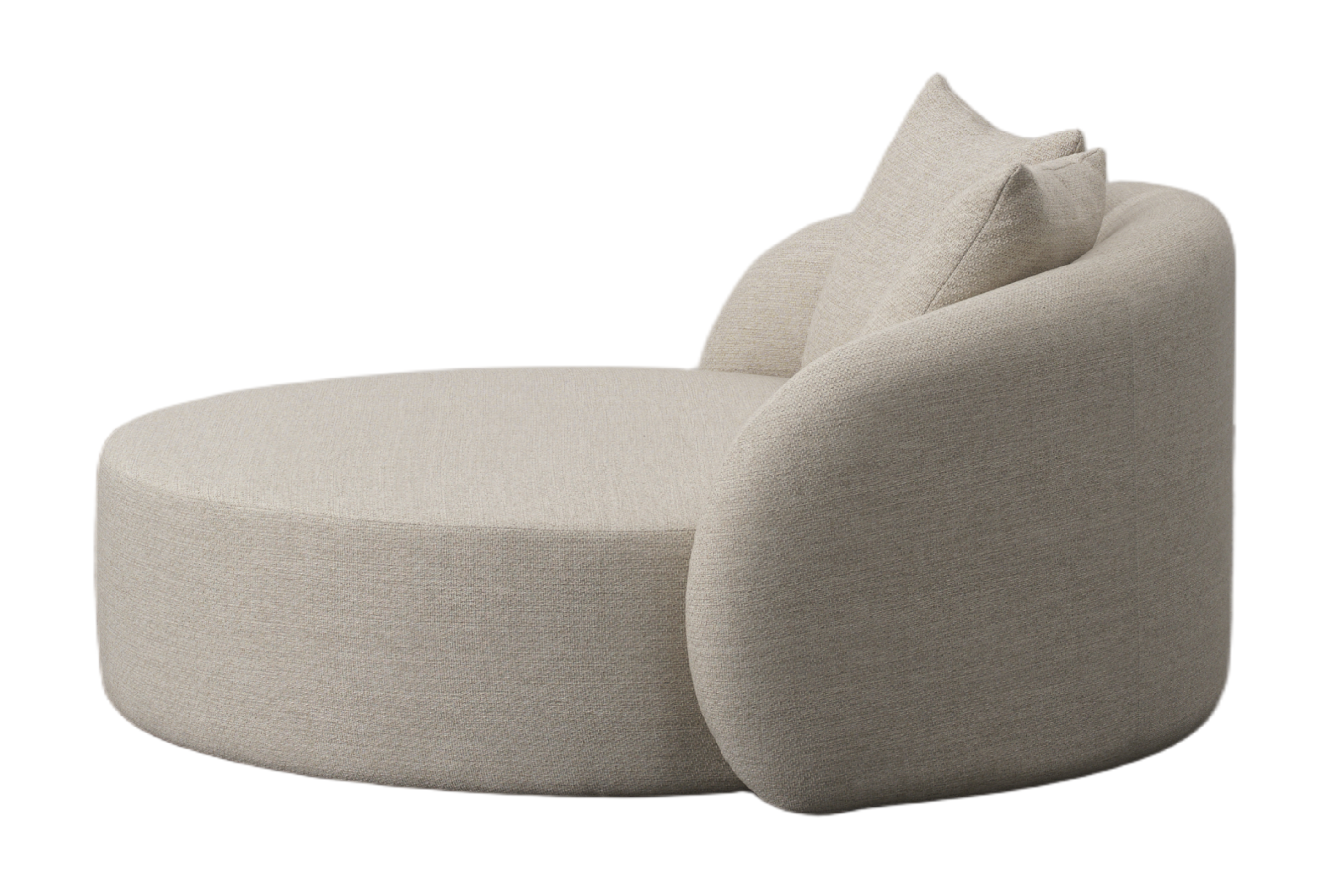 Renava Tabarca - Outdoor Beige Fabric Bed
