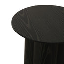 Modrest Dolph - Modern Black Ash End Table