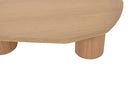 Modrest Seymour - Modern White Oak Low Coffee Table