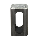 Modrest Marco - Modern Black & White Granite End Table