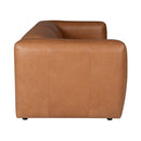 Divani Casa Atka - Modern Brown Leather Sofa