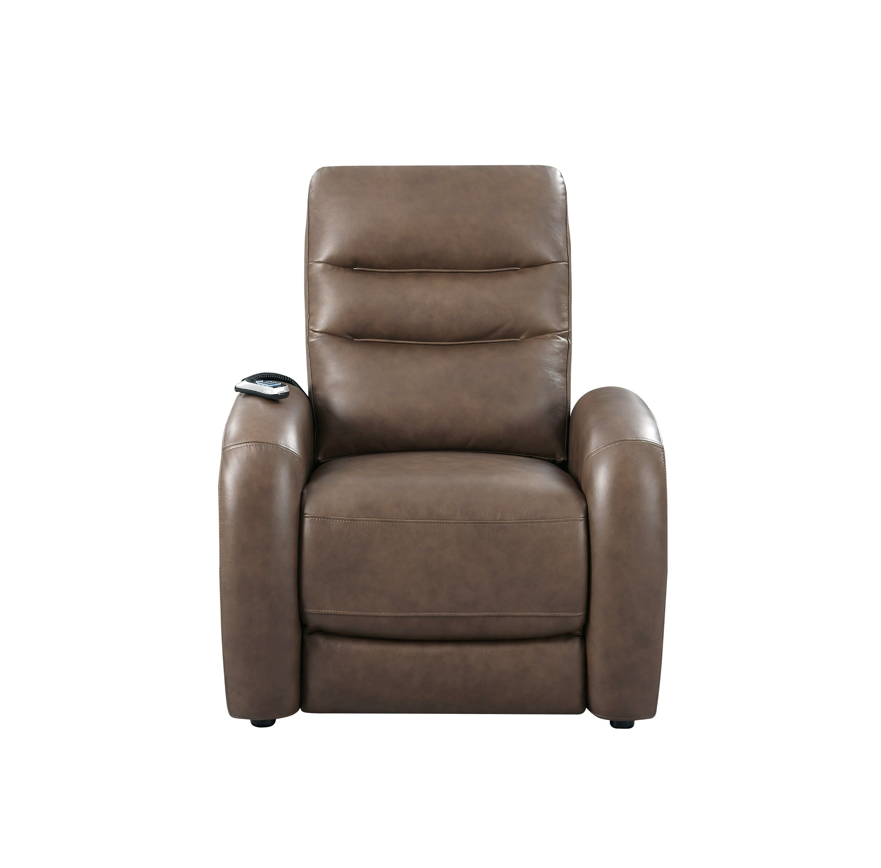 Divani Casa Huslia - Modern Brown Leather Zero Gravity Recliner Chair