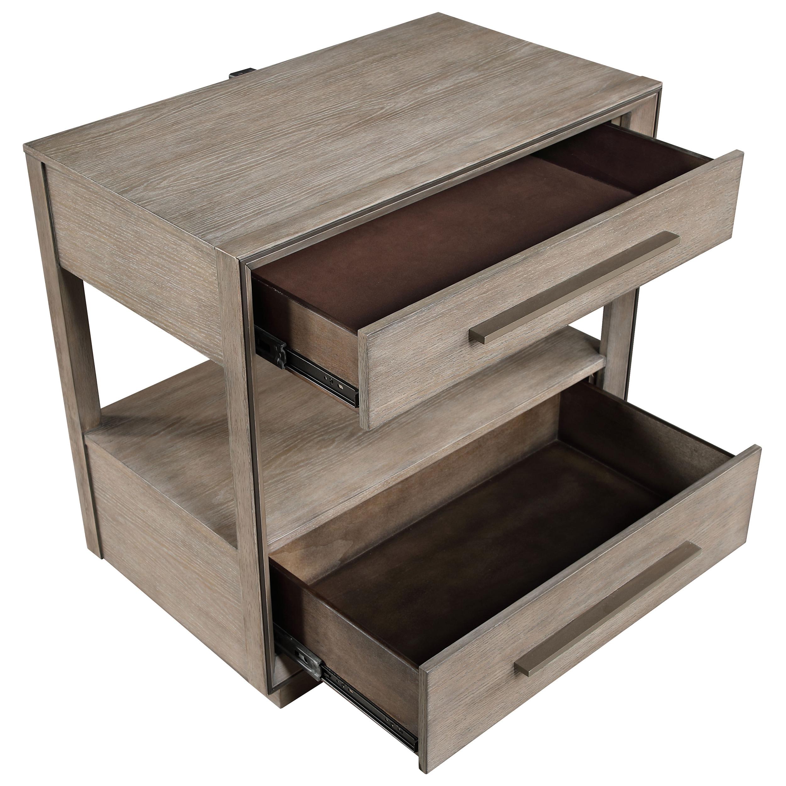 Diamond Modern Furniture COA Nightstands 2 Drawers 223272 IMAGE 9