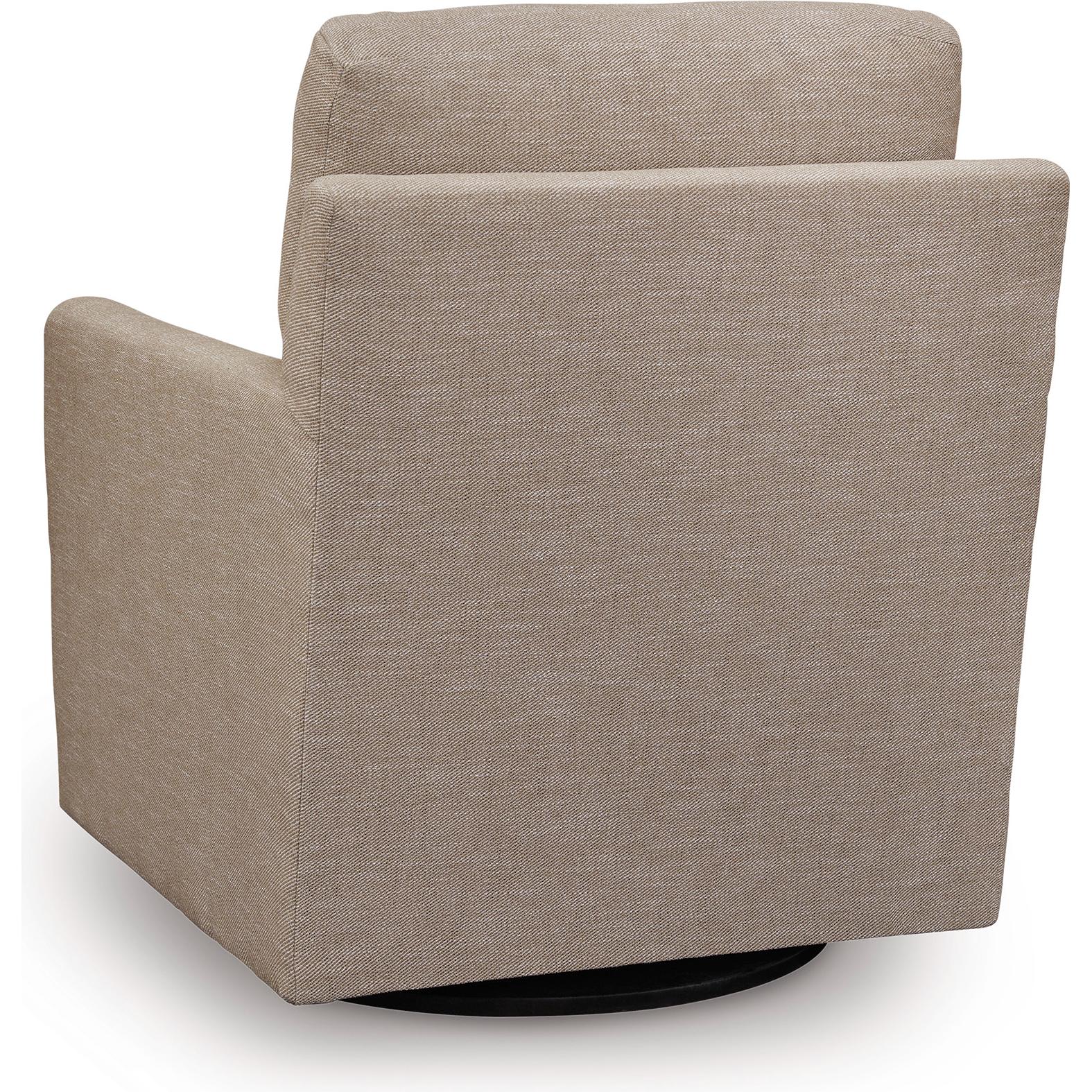 Diamond Modern Furniture Exclusive Design Freybourne Next-Gen Nuvella Swivel Accent Chair A3000736 IMAGE 4