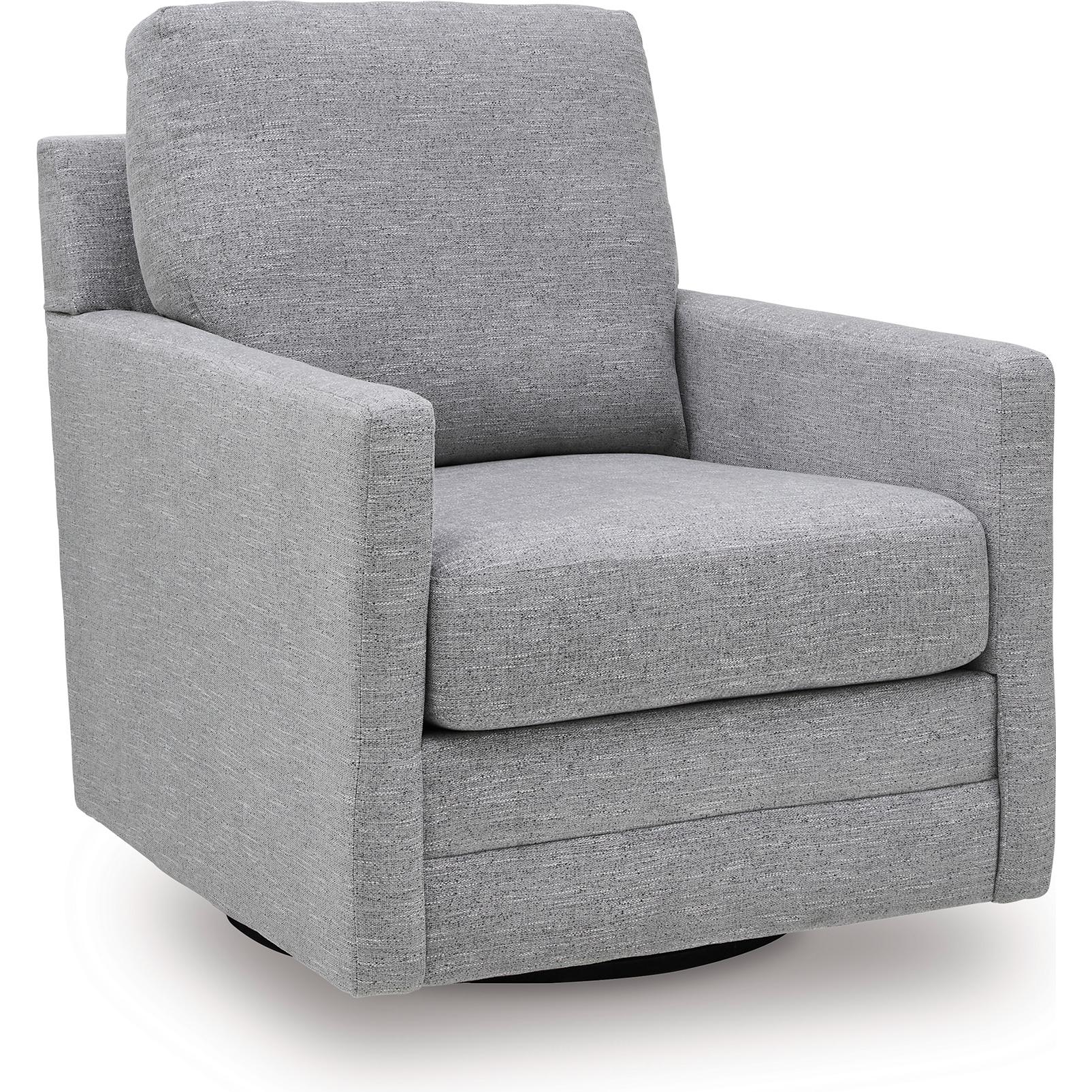 Diamond Modern Furniture Exclusive Design Freybourne Next-Gen Nuvella Swivel Accent Chair A3000737 IMAGE 1
