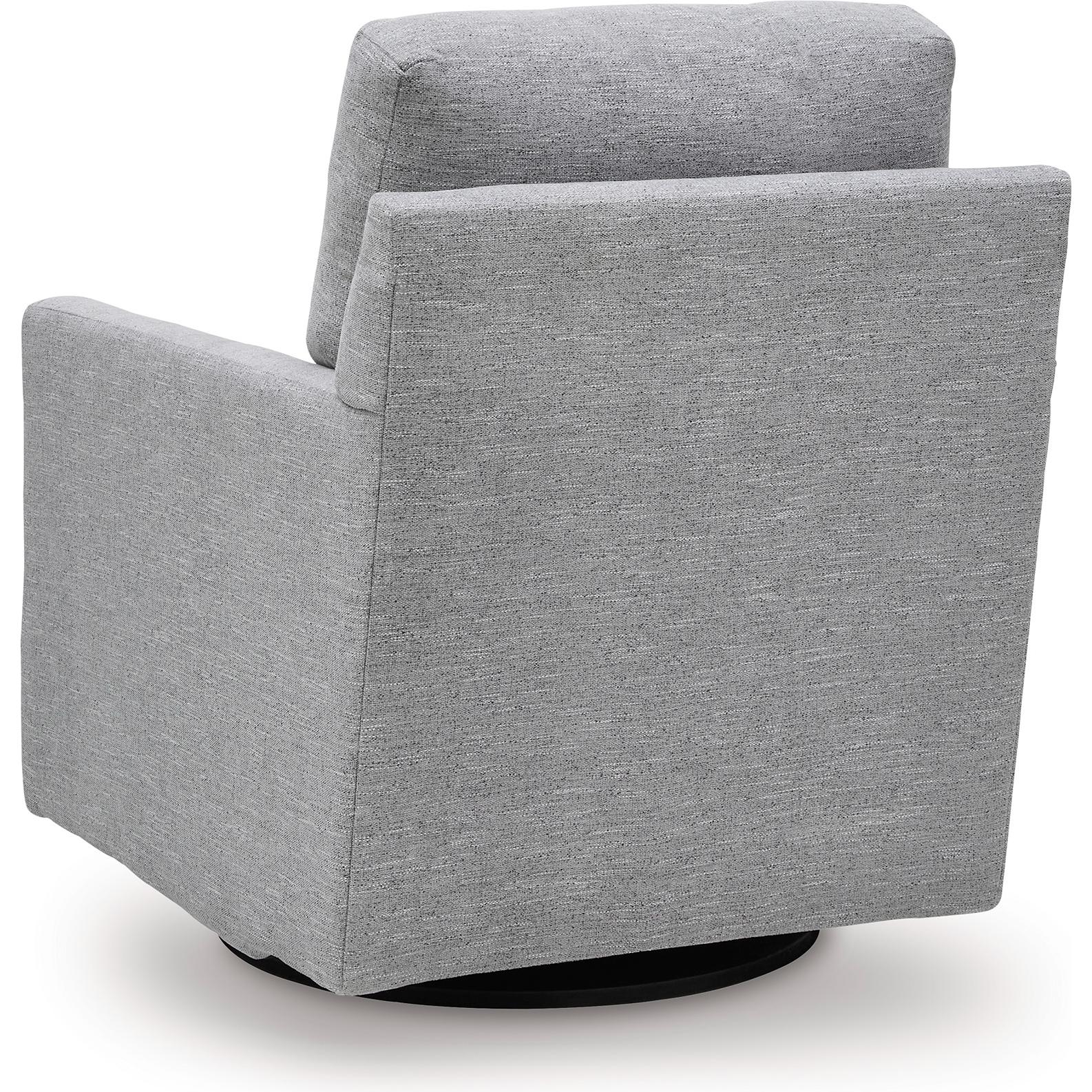 Diamond Modern Furniture Exclusive Design Freybourne Next-Gen Nuvella Swivel Accent Chair A3000737 IMAGE 4