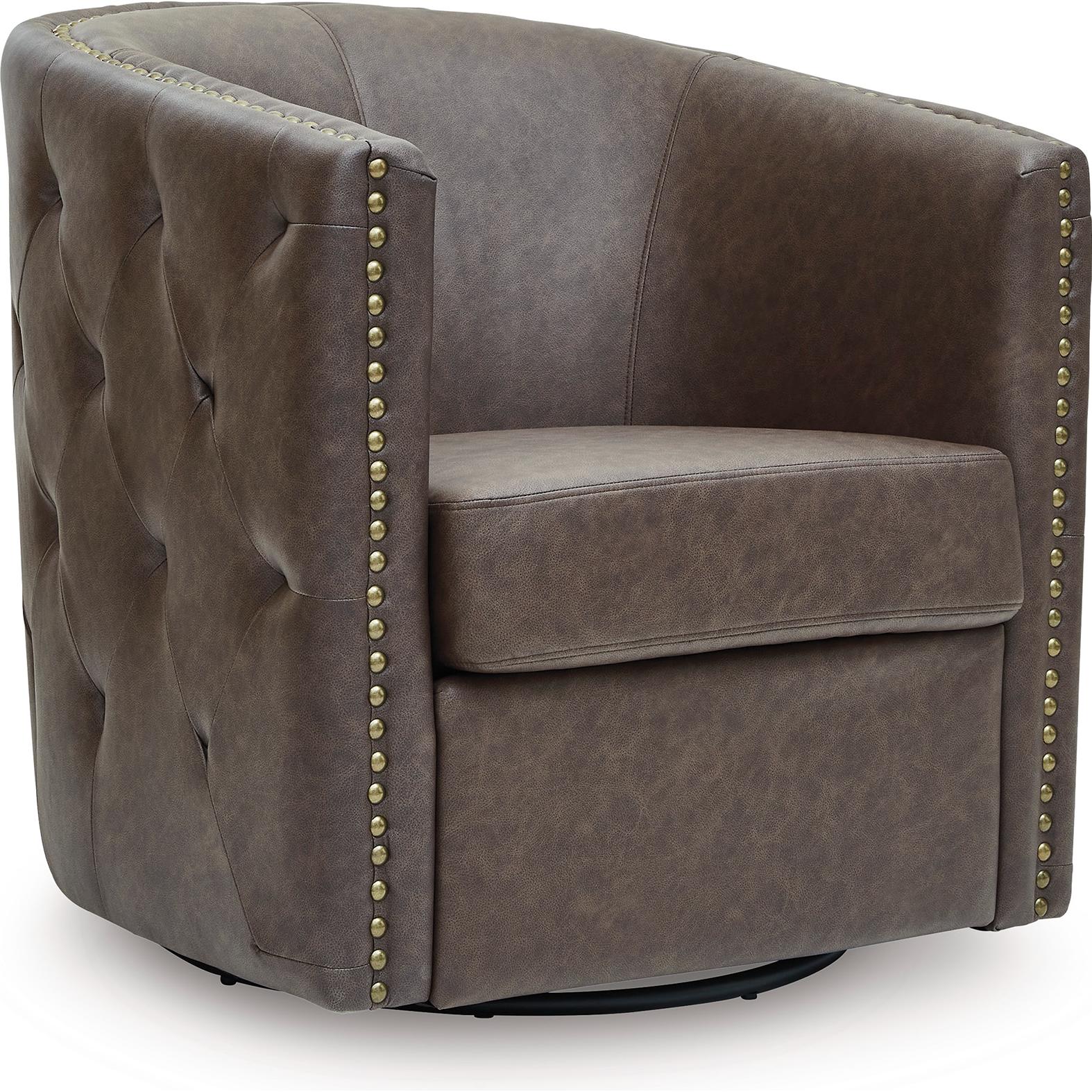 Diamond Modern Furniture Exclusive Design Brentlow Swivel Accent Chair A3000741 IMAGE 1