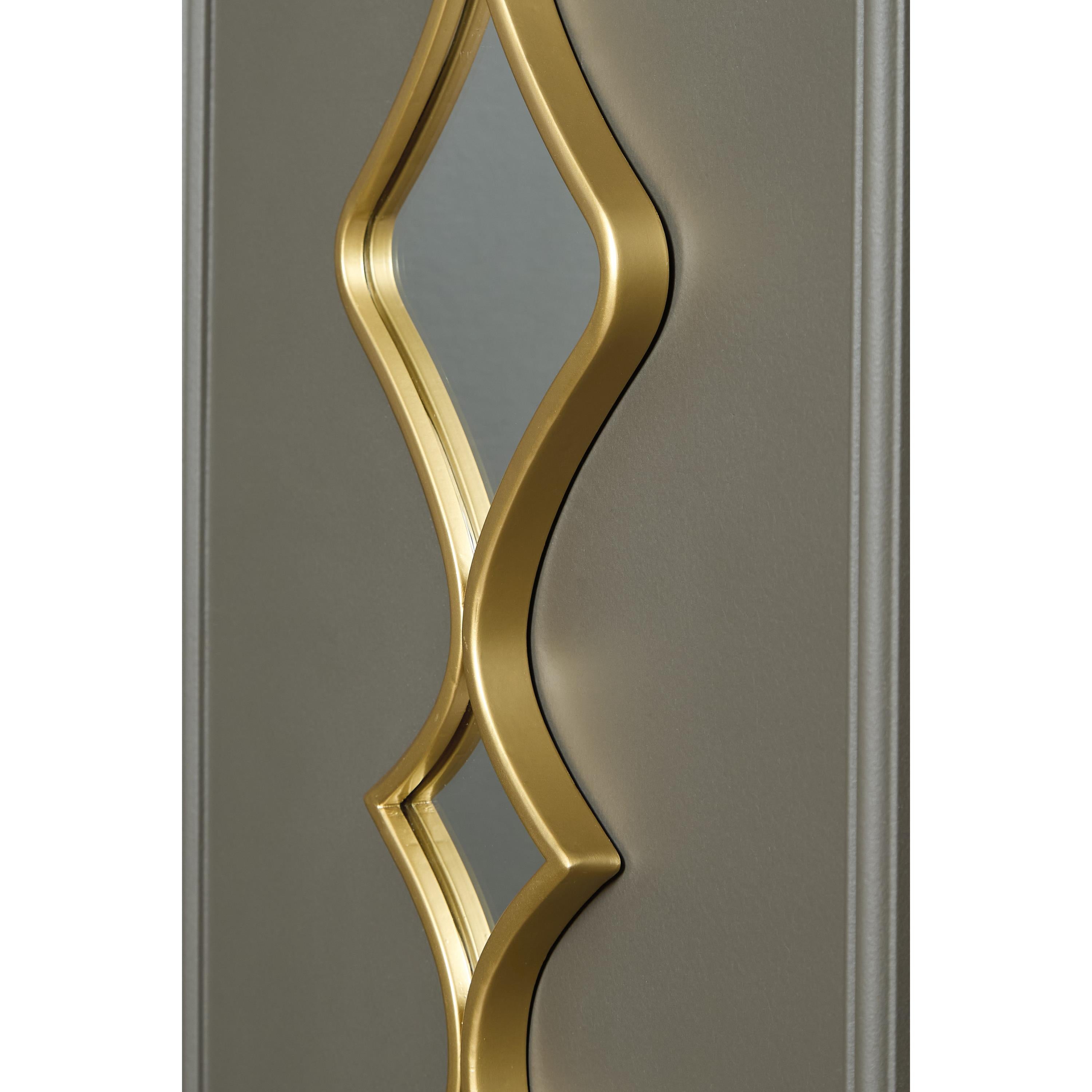 Diamond Modern Furniture Exclusive Design Harriswood Mirror A8010354 IMAGE 6
