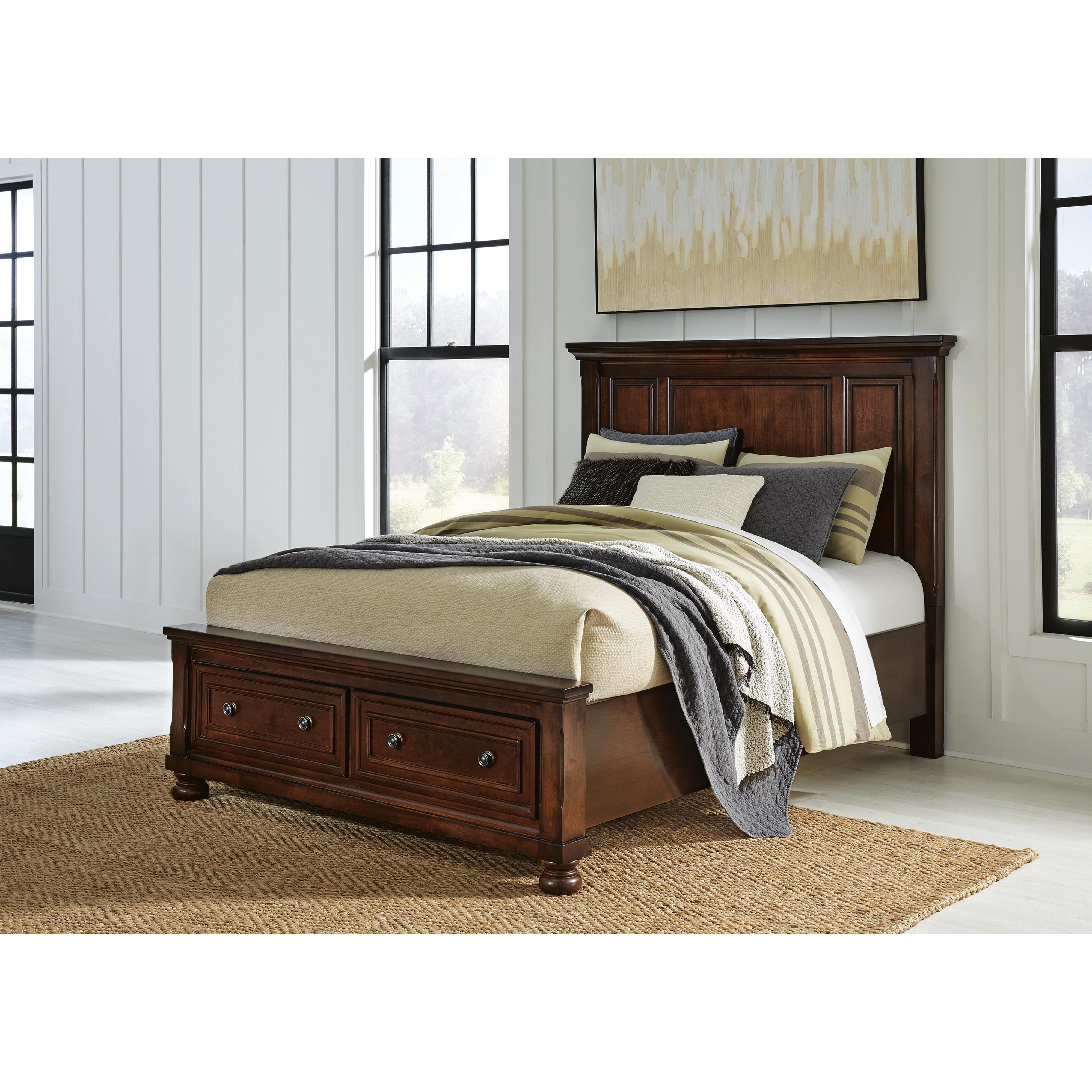 Millennium Porter Queen Panel Bed with Storage B697-57/B697-174/B697-298 IMAGE 2