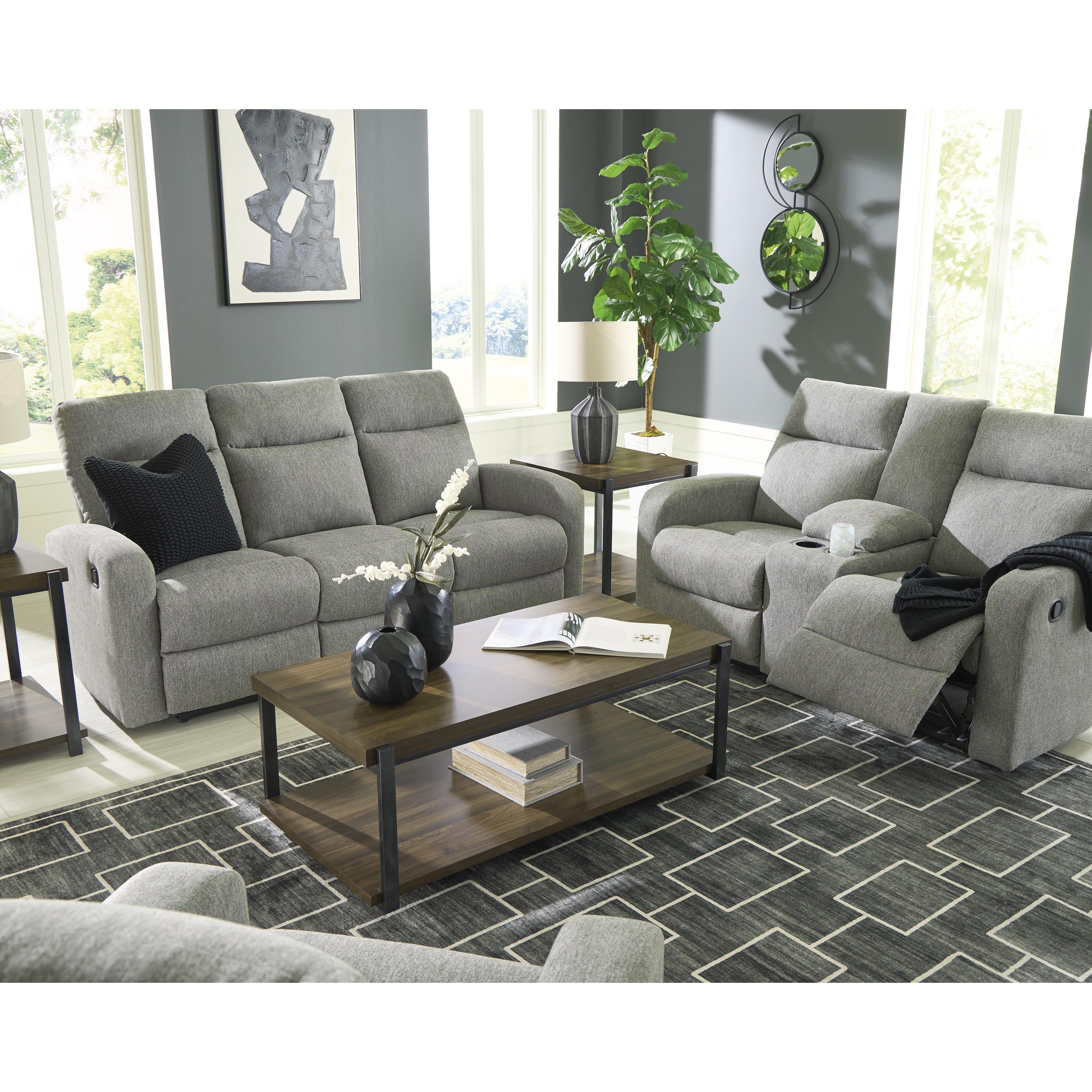 Diamond Modern Furniture Exclusive Design Gauntlet Loveseat with Console PC4220494 IMAGE 10