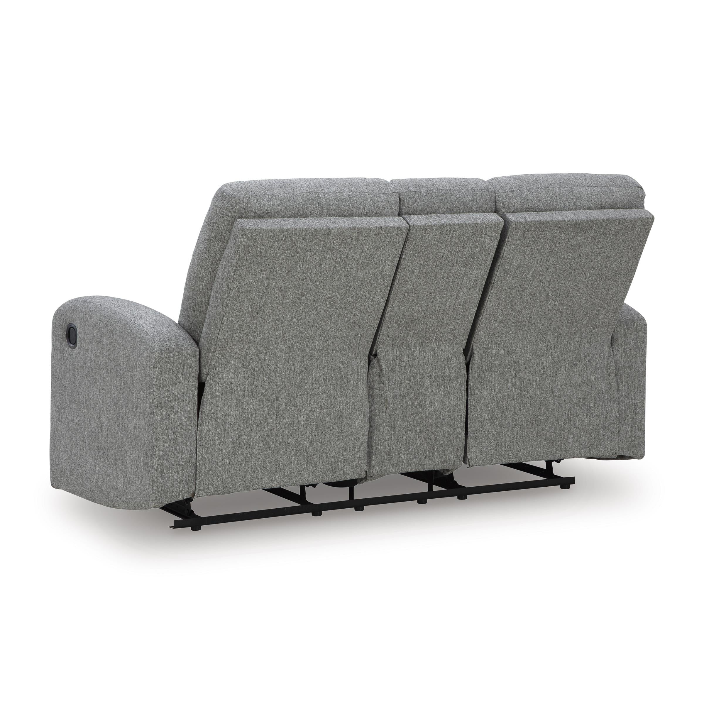 Diamond Modern Furniture Exclusive Design Gauntlet Loveseat with Console PC4220494 IMAGE 5