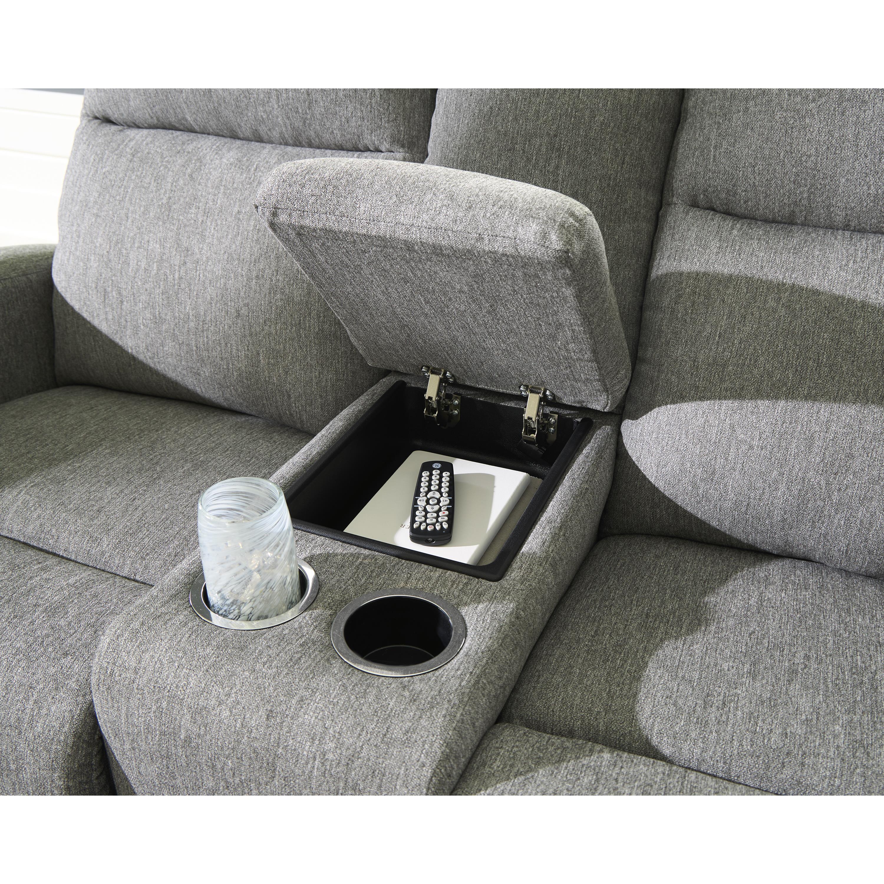 Diamond Modern Furniture Exclusive Design Gauntlet Loveseat with Console PC4220494 IMAGE 8