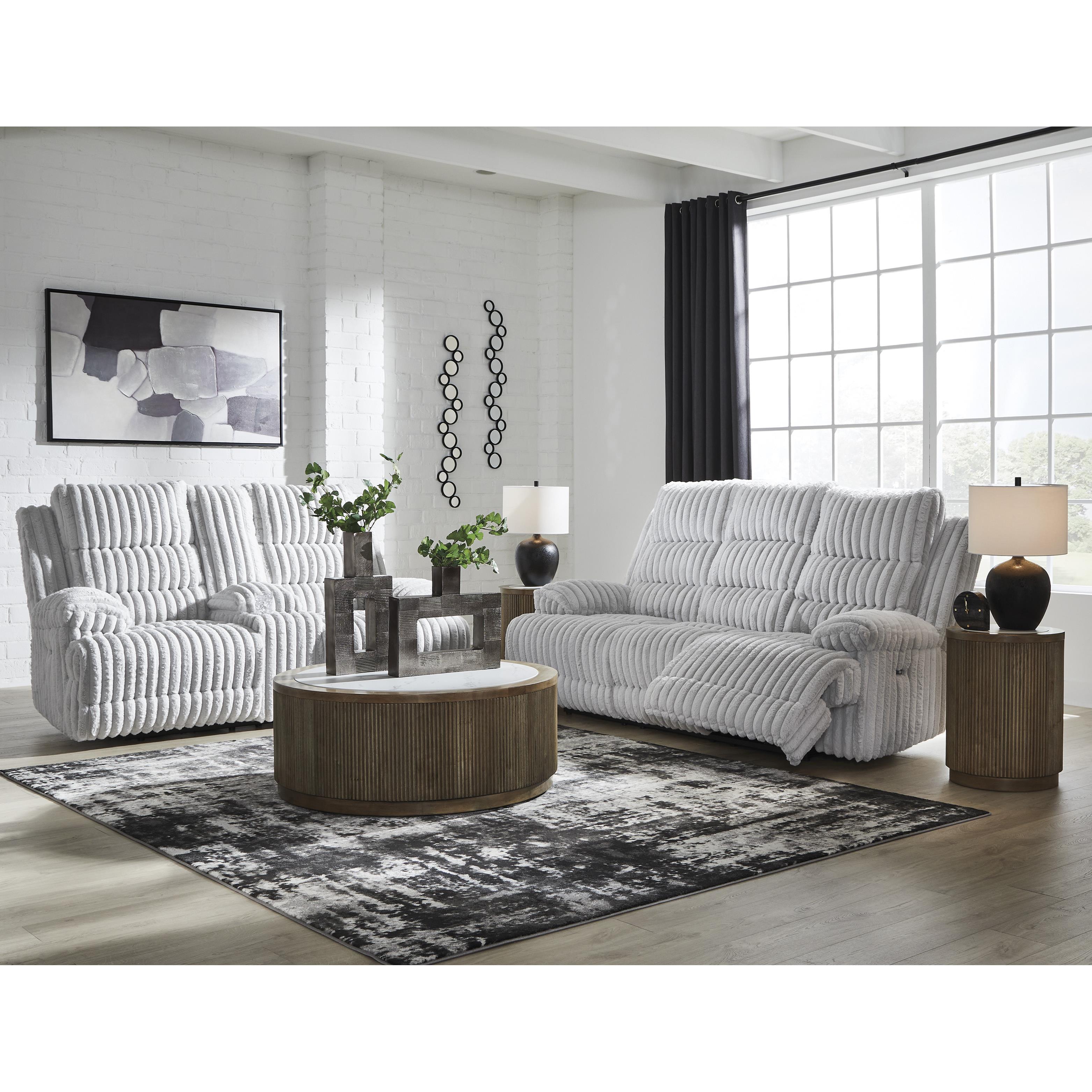Diamond Modern Furniture Exclusive Design Rhines Falls Loveseat with Console PC4280496 IMAGE 13