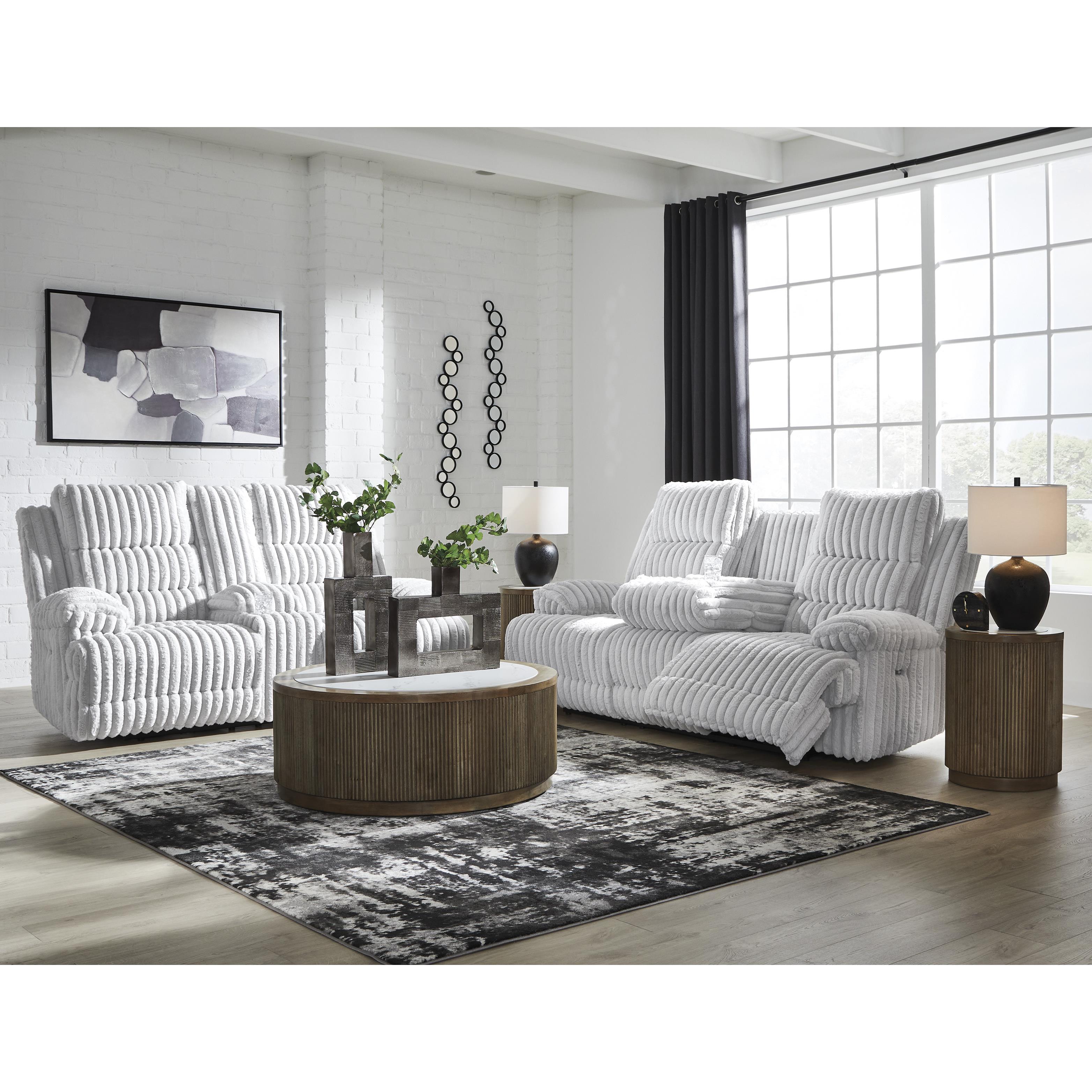 Diamond Modern Furniture Exclusive Design Rhines Falls Loveseat with Console PC4280496 IMAGE 20