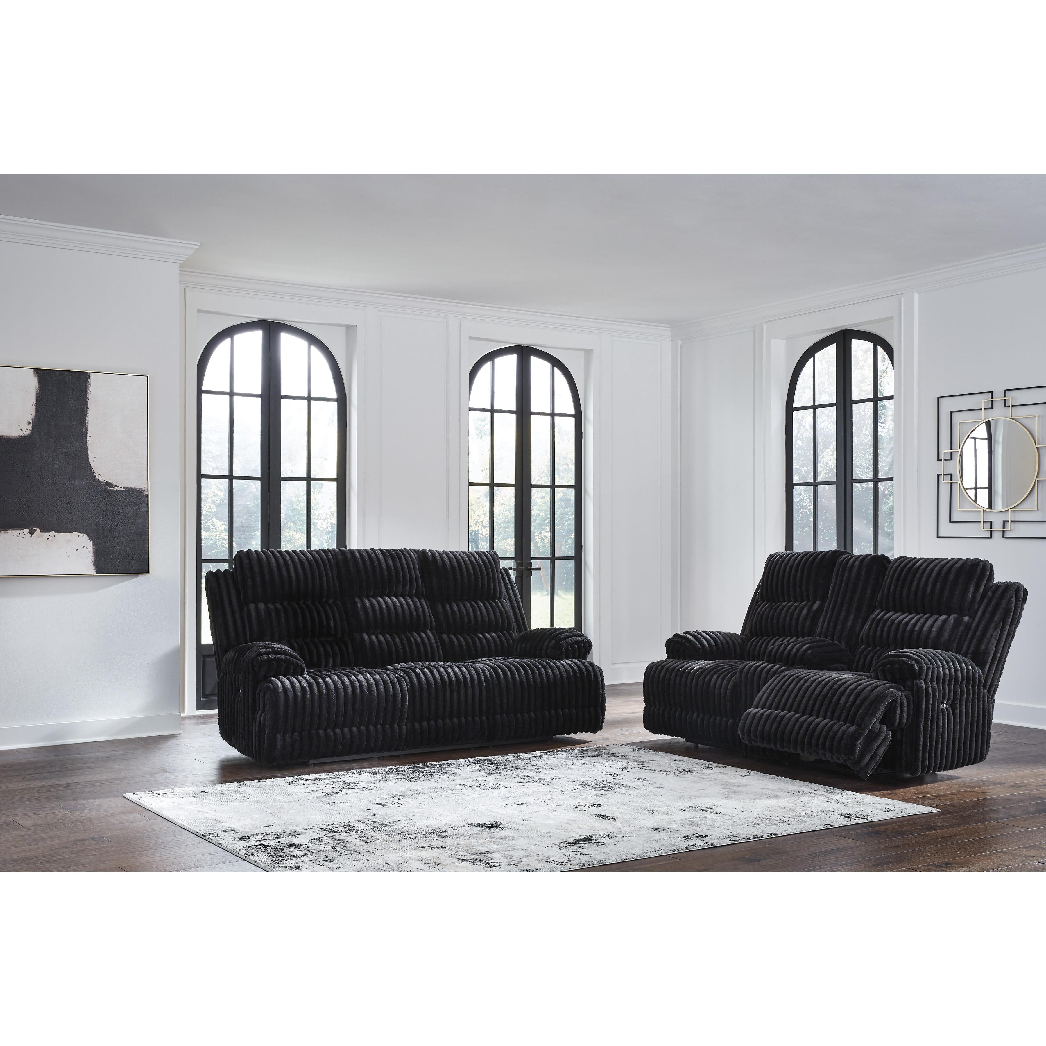 Diamond Modern Furniture Exclusive Design Rhine Falls Loveseat with Console PC4280596 IMAGE 6