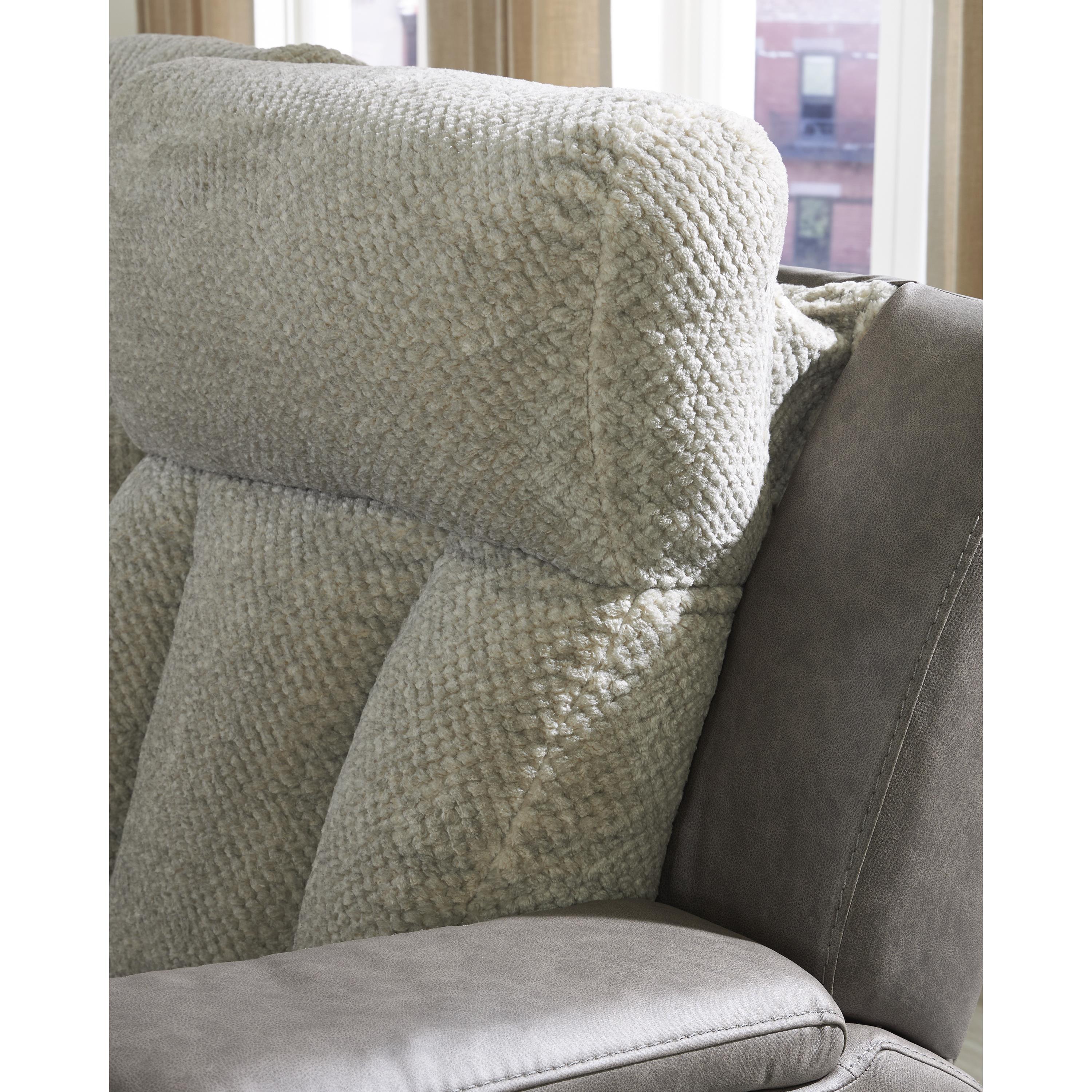 Diamond Modern Furniture Exclusive Design WhipLash Loveseat with Console PC6320418 IMAGE 7