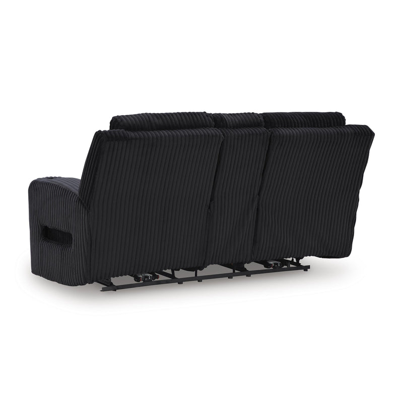 Diamond Modern Furniture Exclusive Design Forest Lake Fabric Loveseat with Console PC6420218 IMAGE 4