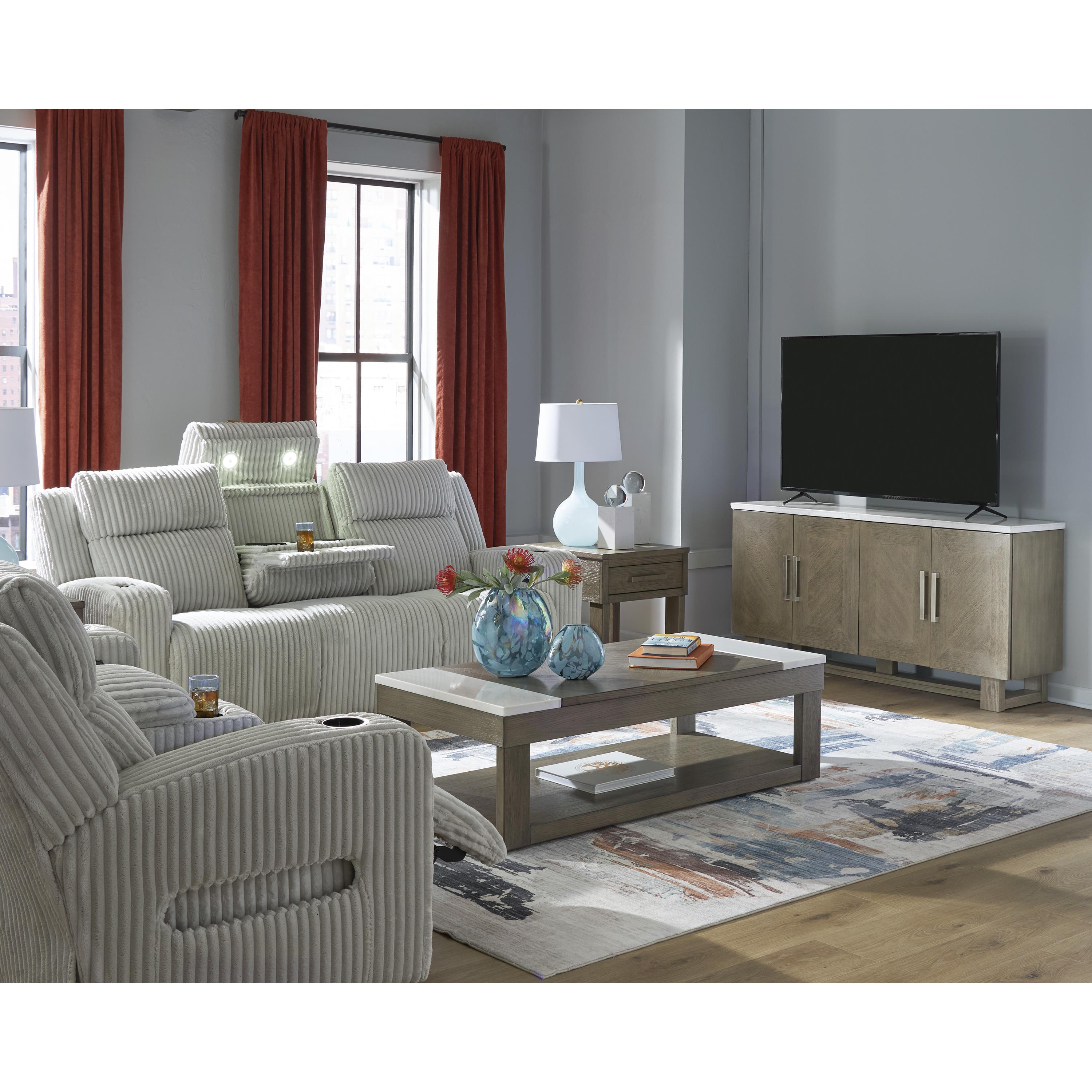 Diamond Modern Furniture Exclusive Design Forest Lake Loveseat with Console PC6420318 IMAGE 20