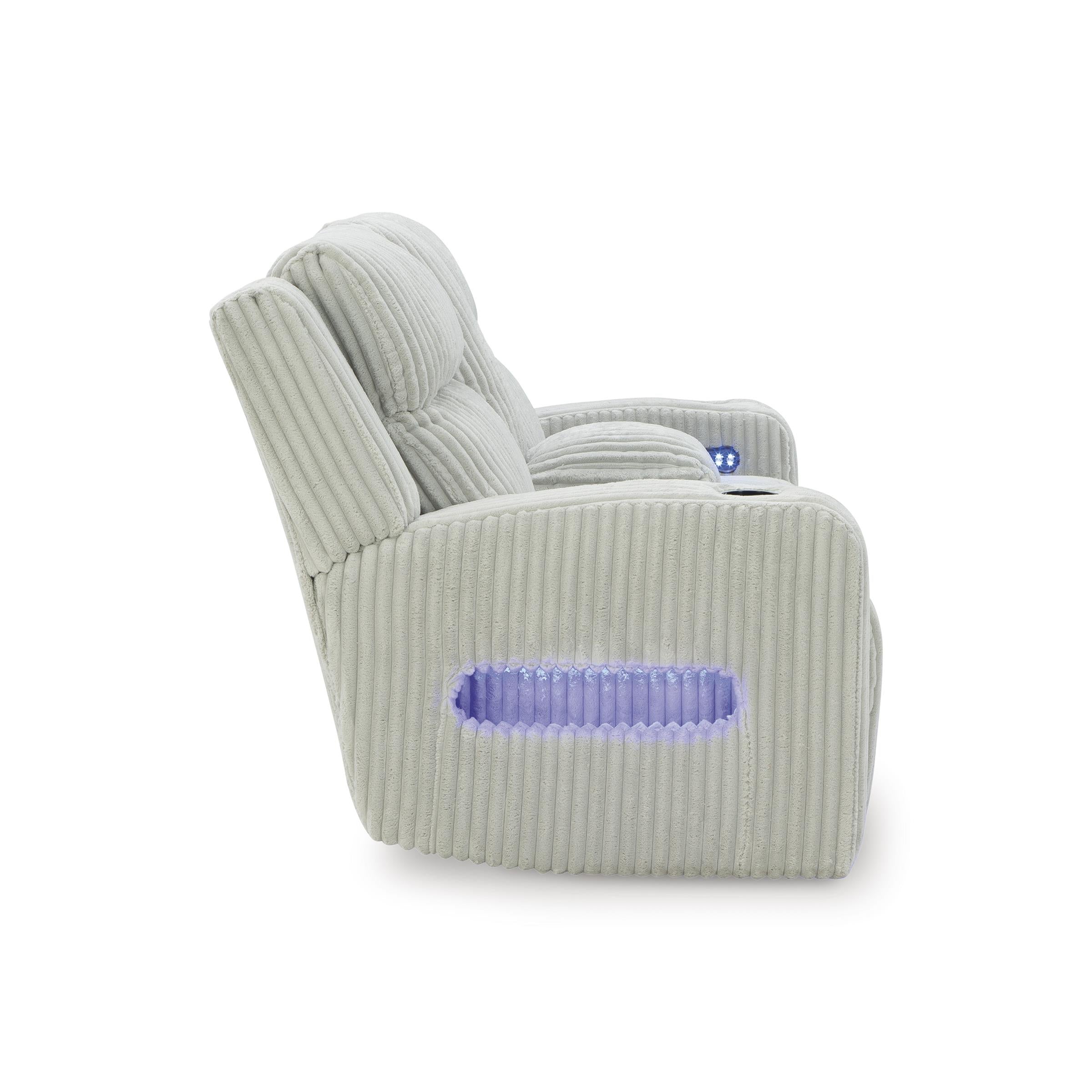 Diamond Modern Furniture Exclusive Design Forest Lake Loveseat with Console PC6420318 IMAGE 5