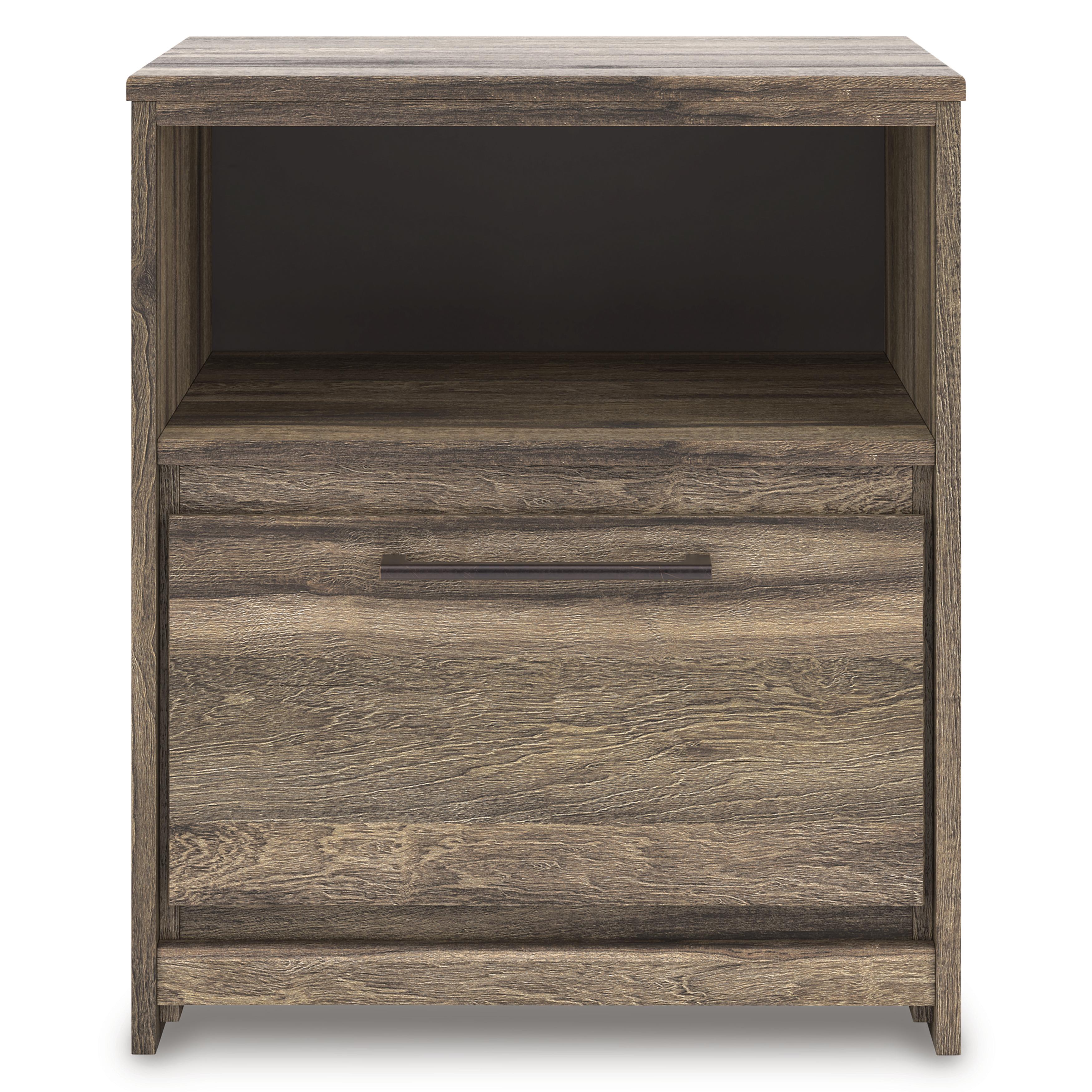 Diamond Modern Furniture Exclusive Design Elbrim 1-Drawer Nightstand PCB2005-91 IMAGE 3